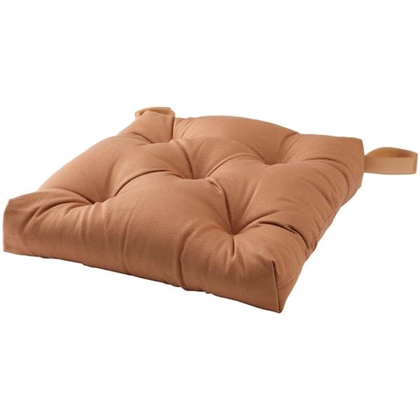 Buy Ikea Malinda Chair Cushion, Beige, 40/35x38x7 cm (16/14x15x3